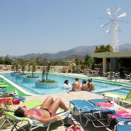 Nikos Hotel Малиа Экстерьер фото